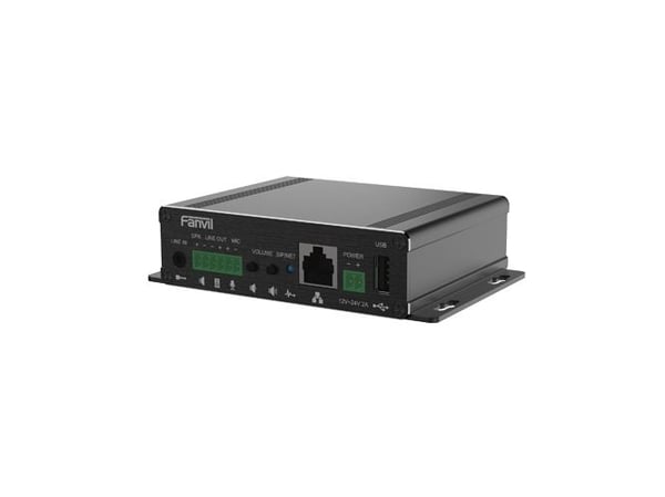Fanvil PA3 SIP-høyttalergateway 10/100Base-T(X), svart
