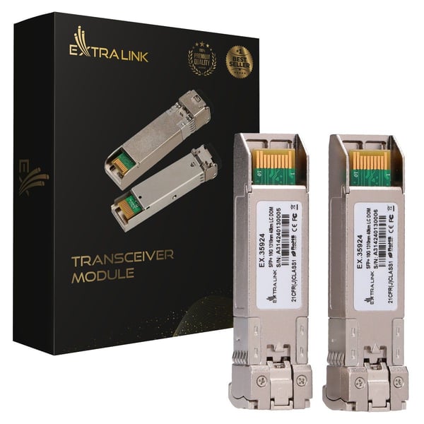 Extralink EX.35924 SFP+-modul 10 Gbps 1310 nm 40 km LC/UPC, 2-pack