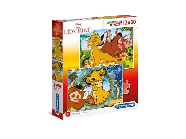 2x60 pcs. Puzzles Kids Special Collection Lion King