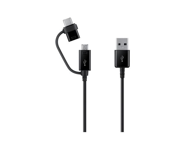Samsung EP-L1100 - Bilstrømadapter - 2 A - FC - 2 utgangskontakter (USB) - svart