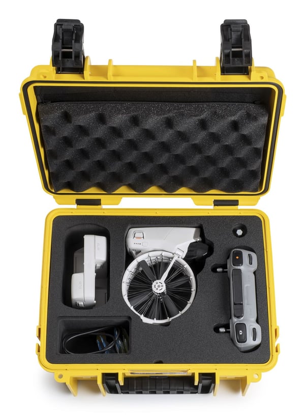 B&W drone.case PP.117 gul för DJI Flip