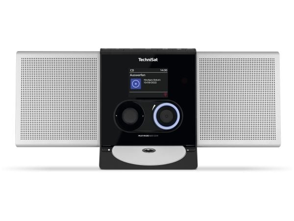TechniSat MULTYRADIO 600 CD IR internetradio DAB+ 40 W, svart/silver