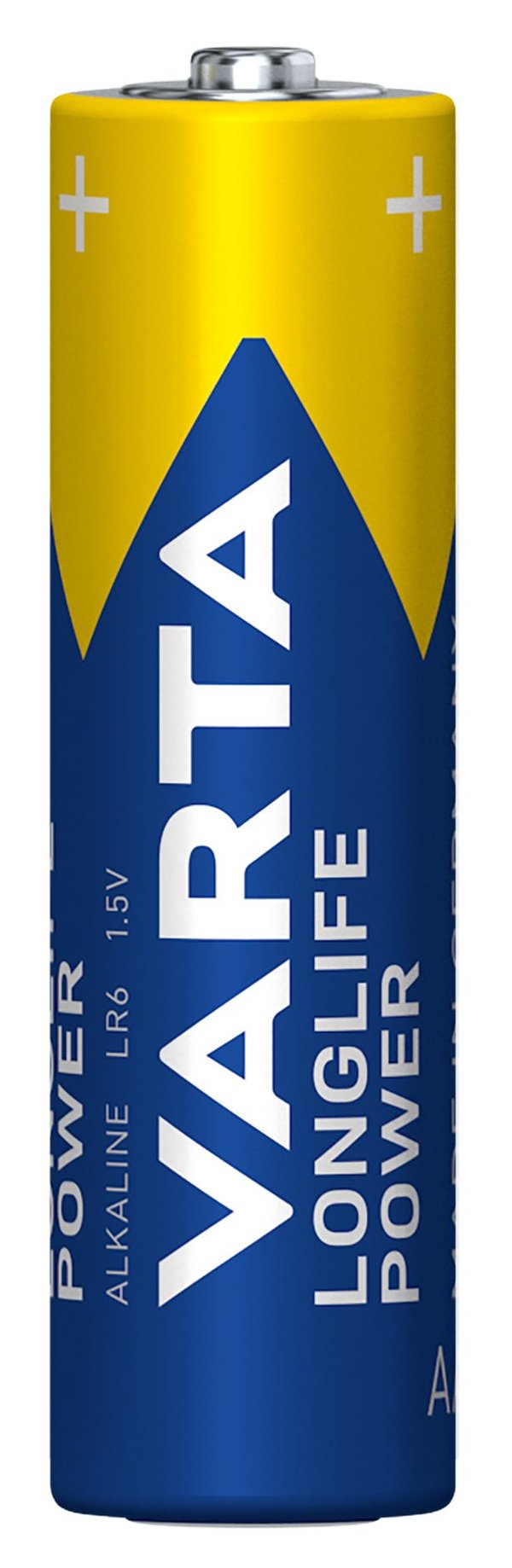 Varta Longlife, Engangsbatteri, AA, Alkalinsk, 1,5 V, 12 stykker, 50,5 mm