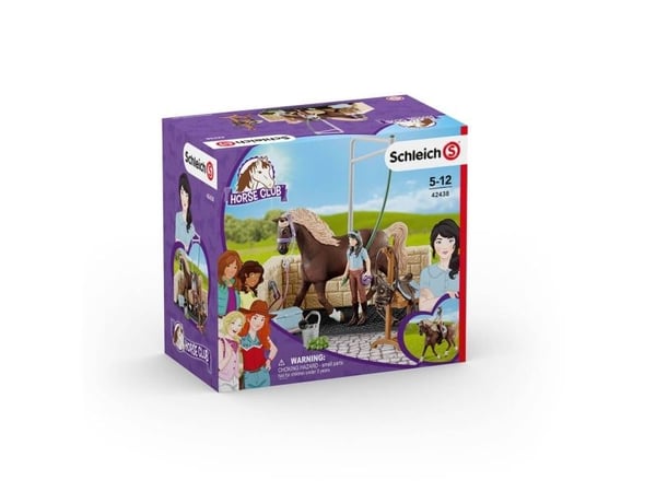 Schleich Horse Club 42438 tvättplats med Emily & Luna