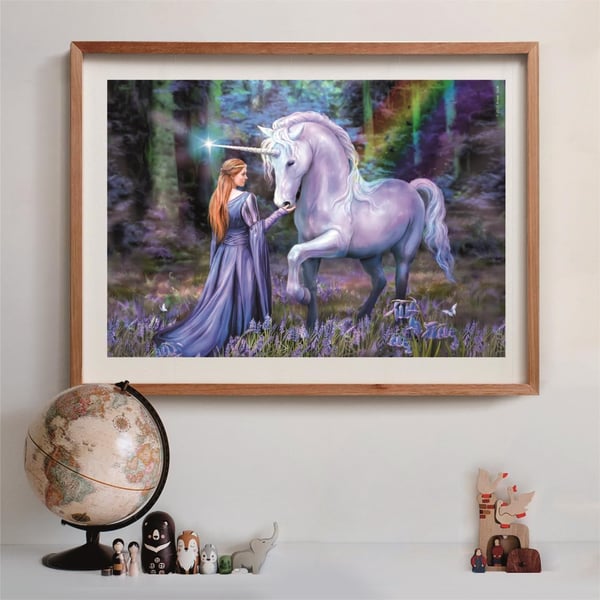 Clementoni Puslespil HQC Anne Stokes Bluebell Wood, 1500 brikker