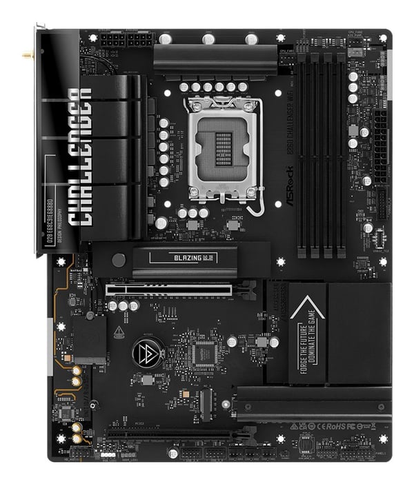 ASRock B860 Challenger WiFi hovedkort LGA1851 ATX DDR5