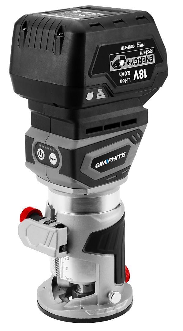 Energy+ 18V akkukäyttöinen harjaton jyrsin