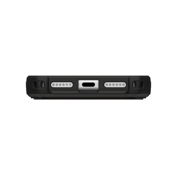 UAG Monarch Pro - Baksidesskydd för mobiltelefon - robust - MagSafe-kompatibilitet - skjuvningsplatta av polykarbonat, DuPont Kevlar - kevlar svart...