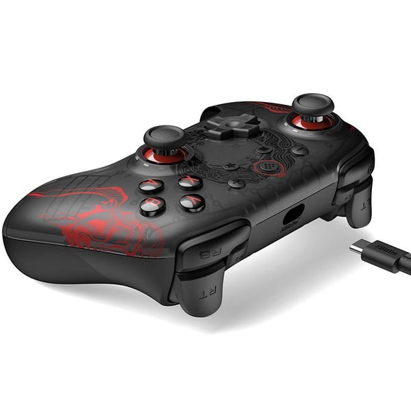 8Bitdo Ultimate 2C, Pad-ohjain, Android, PC, D-pad, Käyttötilapainike, Valintapainike, Käynnistyspainike, Turbopainike, Langallinen, USB, USB Type-C