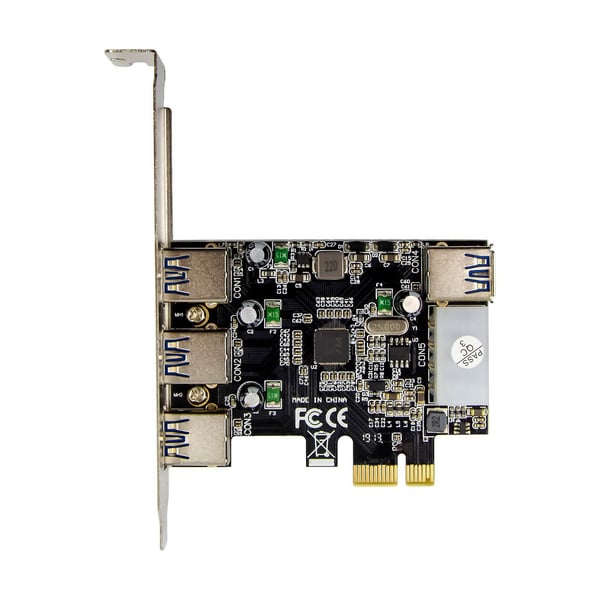 MicroConnect - USB-adapter - PCIe 2.0 - USB 3.0 x 2 + USB 3.0 (intern) x 2