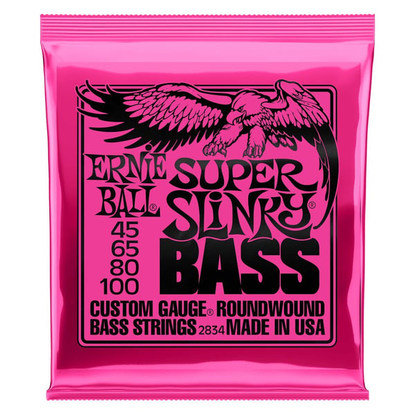 Ernie Ball 2834 Hybrid Slinky Bass Nickel - Stål Strenge til 4 strengede Elektrisk Bas