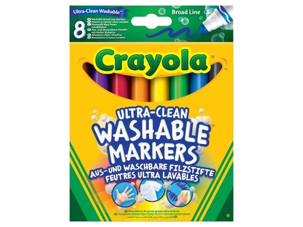 Crayola CRAYOLA Vaskbare tusjer mini 12 stk - 8325