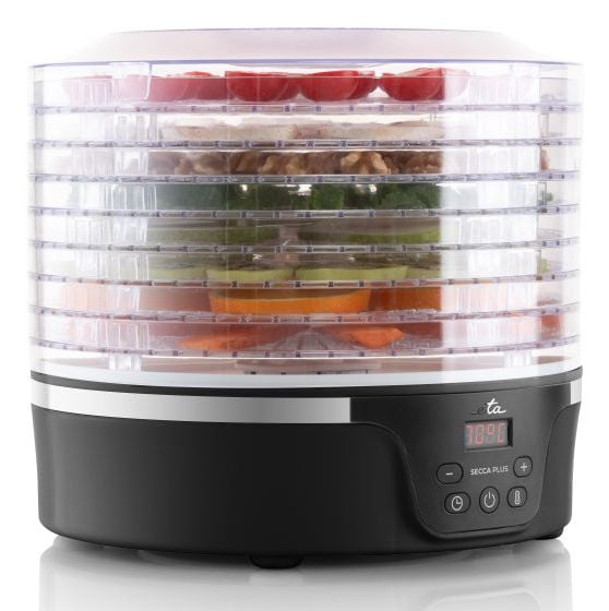 ETA Secca Plus 8301 90000 - Livsmedelstork - 380 W - svart