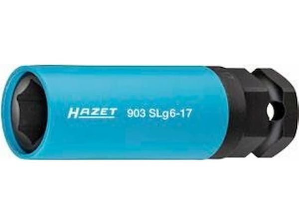 HAZET 903SLG-17, Krafttop, Blå, 1 hoved(er), 1/2", Metrinen, 17 mm