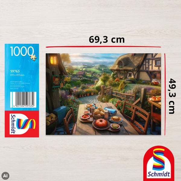Schmidt Spiele 59763, 1000 styck, Andra, 12 År