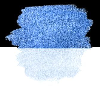 1 Iridescent colour square, in a clamshell - "FINETEC Premium" | Blue