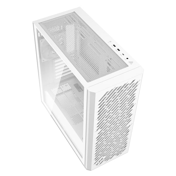XPG VALOR AIR PRO datorchassi mid tower EATX härdat glas, vit