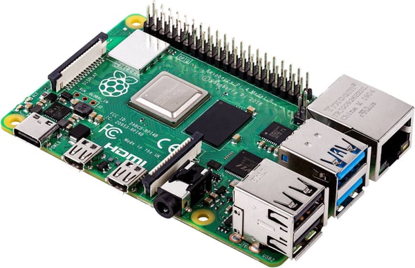 Raspberry Pi 4 Model B utviklingskort 1 GB RAM dobbeltbånds-Wi-Fi Bluetooth