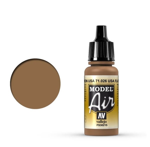 Vallejo 71.026, Brun, Akrylfärg, Vätska, 17 ml, 1 styck |