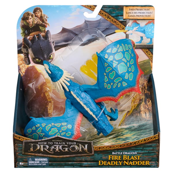 Spin Master Dragons actionfigur 10", fra 4 år, Deadly Nadder