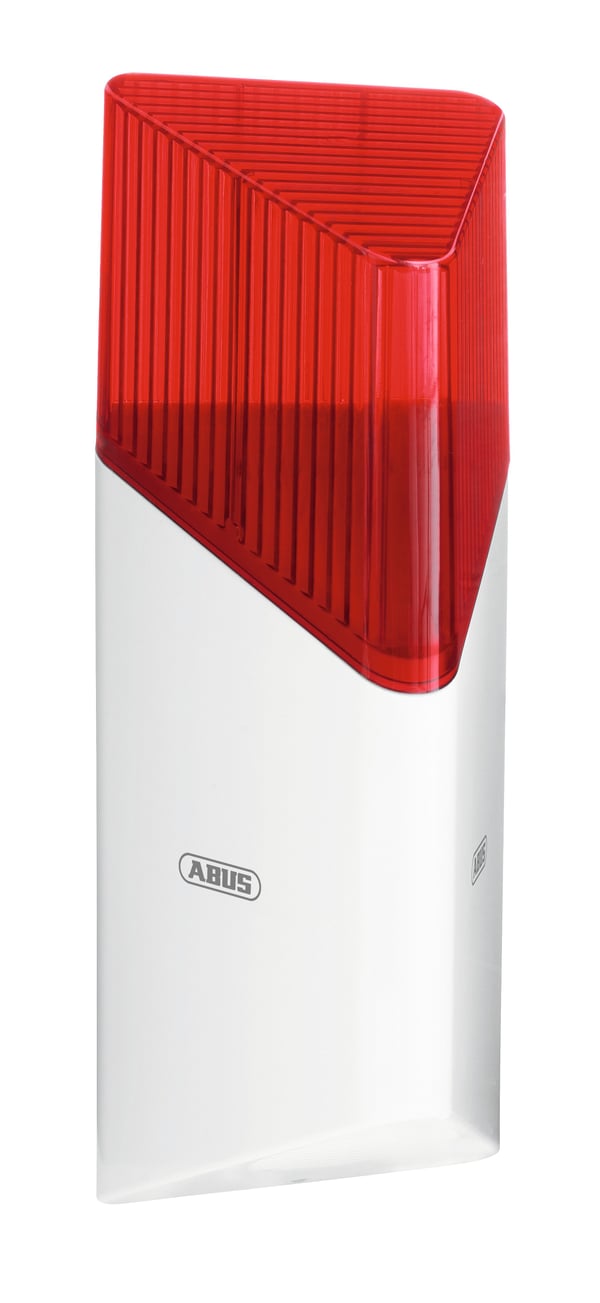 ABUS FUSG45000, Trådløs sirene, Utendørs, Plast, 868.3 MHz, 105 dB, IP44