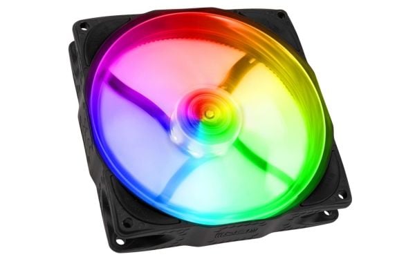 Noiseblocker B12X-PS-BL, Vifte, 12 cm, 98,7 m³/t, Sort