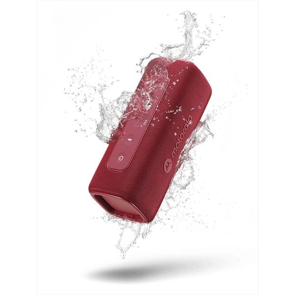 Motorola ROKR 600, 30 W, Trådløs, 10 m, Stereo bærbar høyttaler, Rød, Rektangel