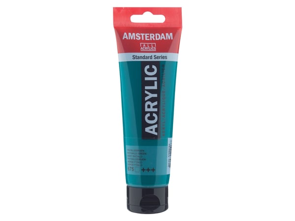 Amsterdam Standard Series akryl tub Phthalo Green 675