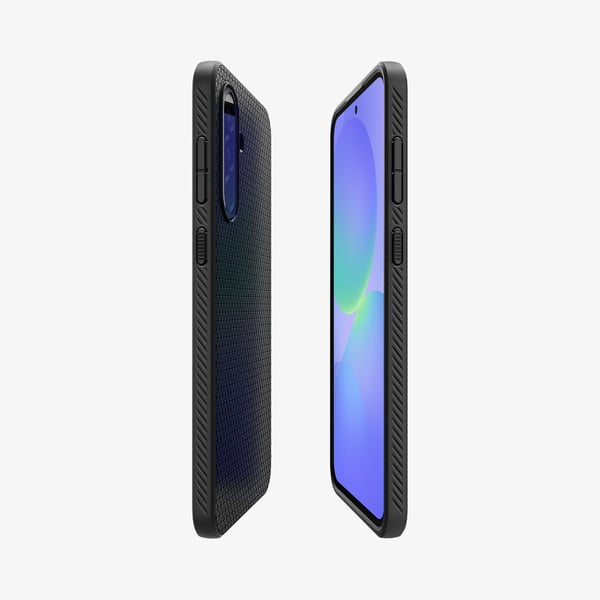 Spigen Liquid Air, Suojus, Samsung, Galaxy A36 5G, 17 cm (6.7"), musta