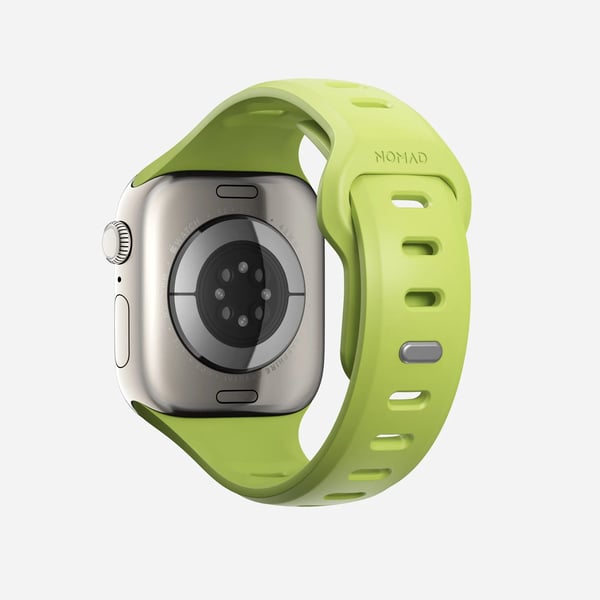 Nomad Tempo Band, Yhtye, Älykello, Vaaleanvihreä, Apple, 41mm / 42mm, Kumi
