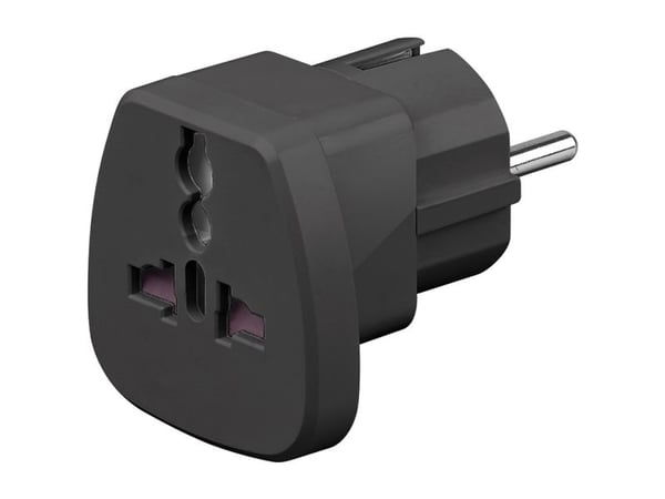 Goobay 94028, Typ F, Typ G (UK), Rak, Rak, Typ B, Typ G (UK), Typ J (CH), Typ L (IT), 250 V