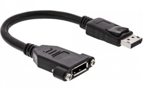 InLine 17100I, 0,2 m, DisplayPort, DisplayPort, Hankjønn, Hunkjønn, Svart