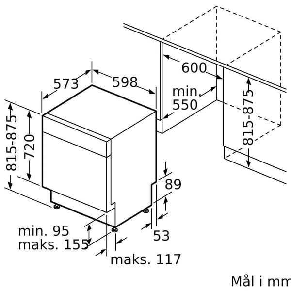 Siemens iQ300 Pöydänalusastianpesukone - 60 cm - Valkoinen