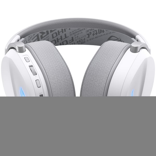 ASUS ROG Pelta gamingheadset, over-ear, Bluetooth/2.4 GHz, hvit