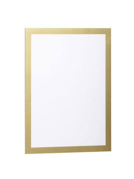 DURABLE DURAFRAME - Dokumenthållare - ytmonterad - för A4 - magnetisk - dubbelsidig - guld (paket om 2)