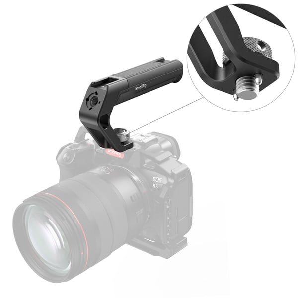 SmallRig 4757, Kaarikahva, musta, Alumiini, Nailon, 15 kg, 126 mm, 23 mm