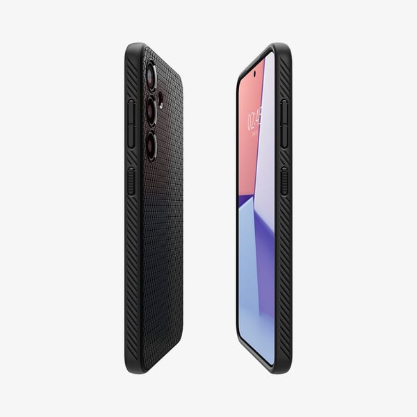 Spigen Liquid Air deksel til Samsung Galaxy S24 - matt svart
