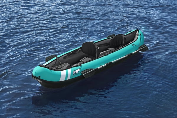 Bestway 65052, Puhallettava kajakki, 2 henkilö(t), 200 kg, Musta, PVC-muovi, 2 istuin(ta)