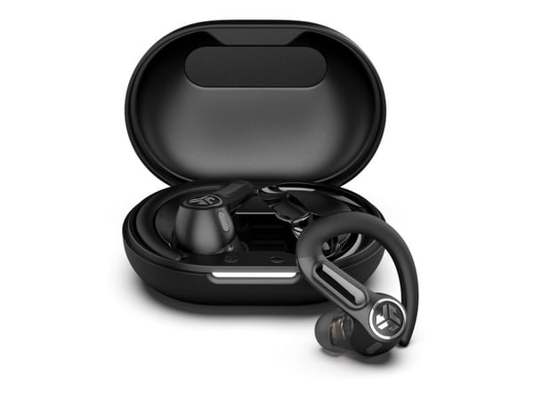 JLab Epic Sport ANC 3 -nappikuulokkeet, täysin langattomat, Bluetooth, musta