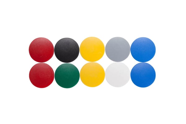 MAUL 6163299, Whiteboard-magnet, Flerfarget, 32 mm, 32 mm, 9,6 mm, 800 g