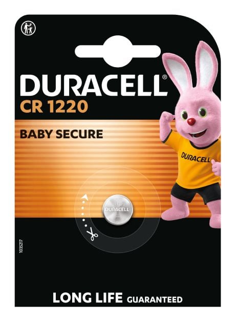 Batterier Duracell Electronics 1220 Lithium 1 stk/pakning