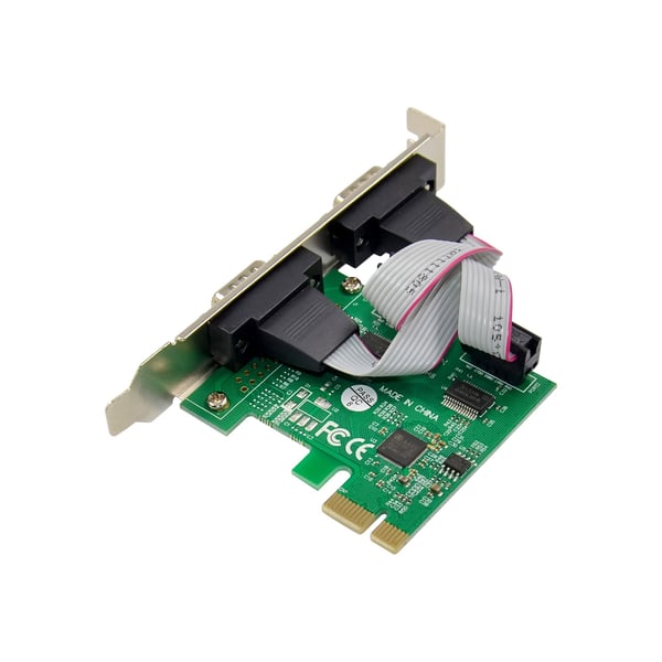 InLine 76619D, PCIe, Serial, Hankoppling, PCIe 2.0, RS-232, 9-stift, Kina