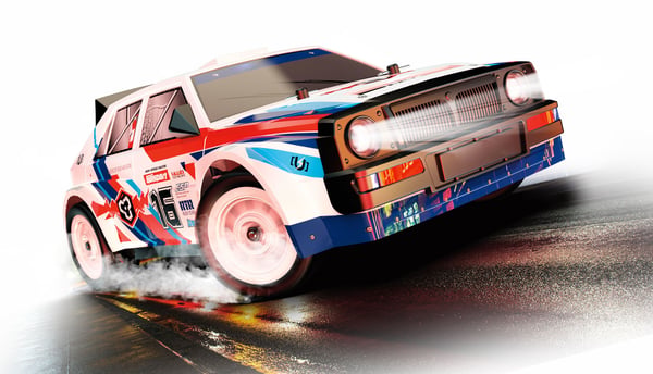 Amewi LR16 Rally Drift Vehicle, Rallybil, 1:16, 14 År, 1200 mAh, 600 g