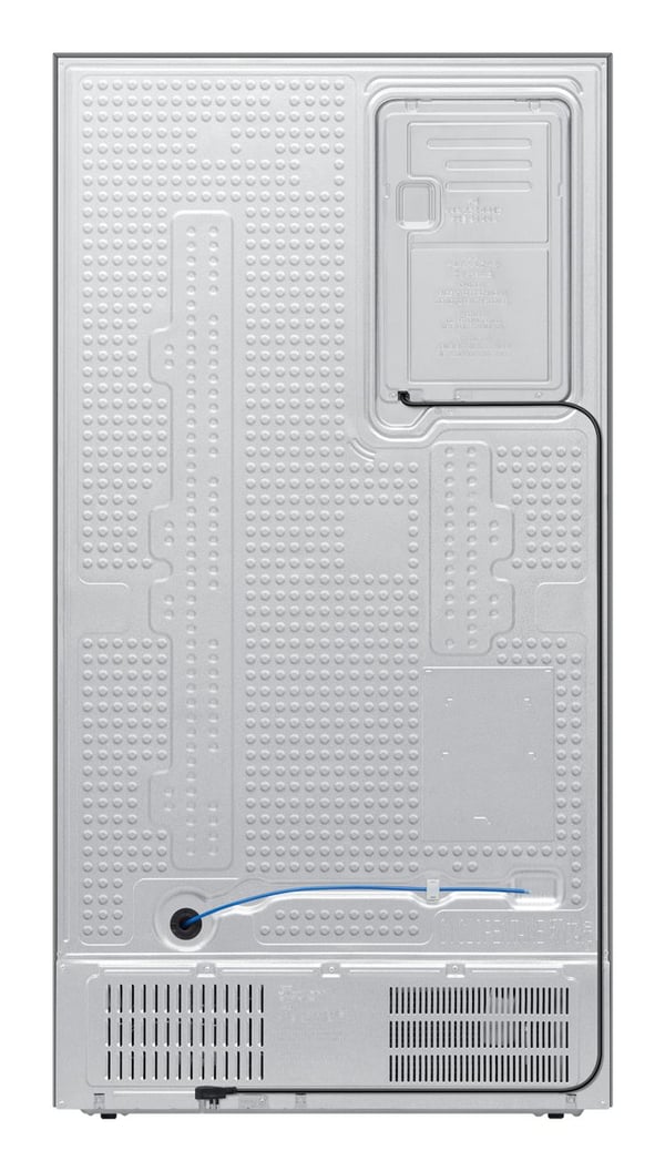 Samsung RS80F66KBFEF amerikansk kjøleskap, frittstående, Premium svart stål