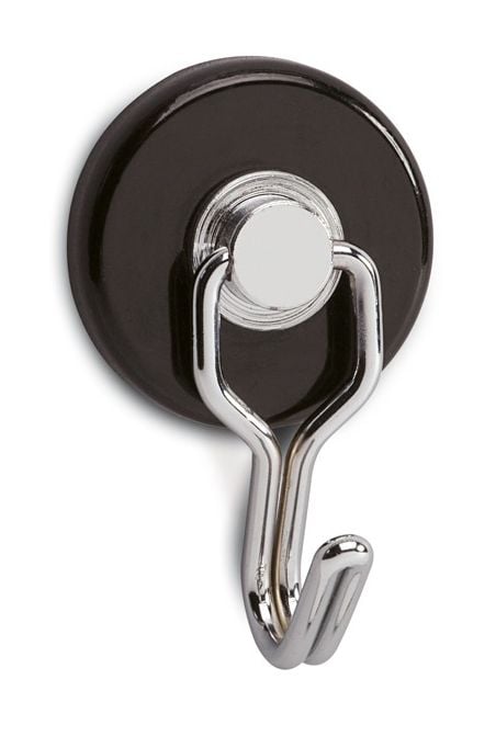 MAUL 6155790, Inomhus, Universalkrok, Svart, Rostfritt stål, Stål, magnet, 5 kg