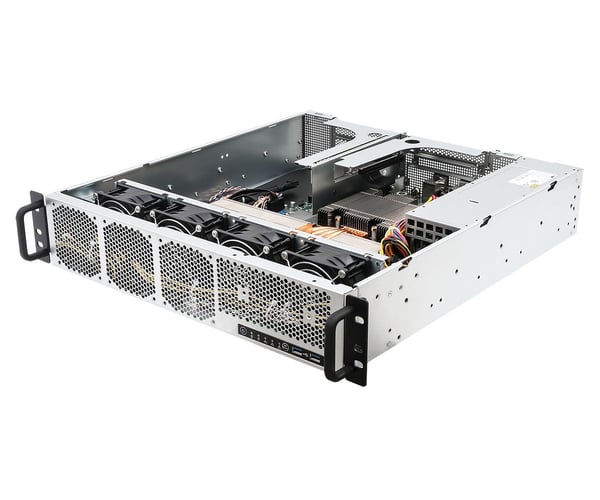 ASRock Rack 2U1G-B650/EVAC - Server - rackmonterbar 2U - 1-veis - ingen CPU - RAM 0 GB 2.5" brønn(er) - uten HDD - AST2600 - Gigabit Ethernet - ute...