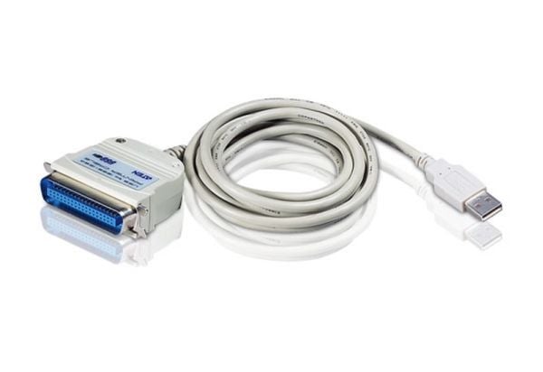 ATEN UC1284B-AT, Valkoinen, USB Type A, C-36, 1,8 m, Uros/uros, 106 g