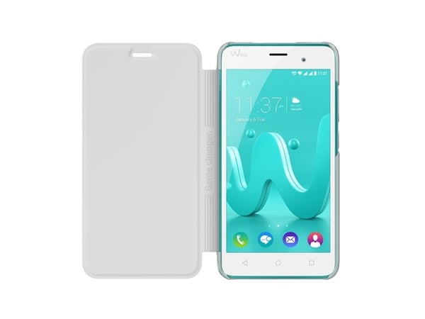 Wiko Game Changer JERRY, Folio-kotelo, Wiko, JERRY, Valkoinen