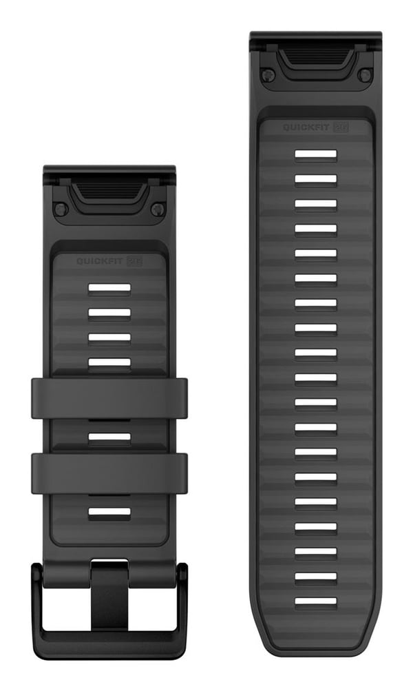 Garmin Garmin QuickFit-ranneke 26 mm silikoni grafiitti