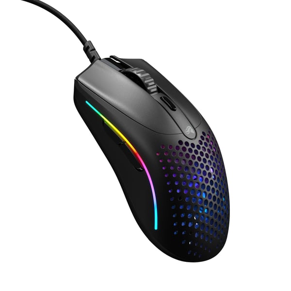 Glorious Gaming Model O 2 Mini, Oikeakätinen, Optinen, USB A-tyyppi, 26000 DPI, musta